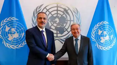 Bakan Fidan, BM Genel Sekreteri Guterres ile Görüştü