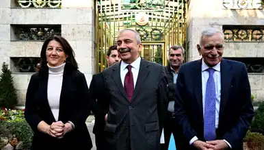 DEM Parti İmralı Heyeti'nin Yoğun Siyasi Temasları